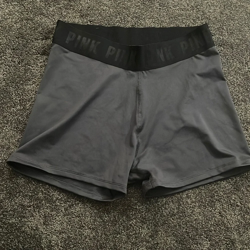 NWOT- Pink ultimate logo band shorts